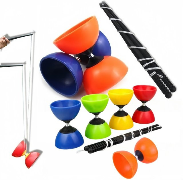 Chinesisches Diabolo-Yo-Yo aus Leder, Outdoor-Spielzeug - Bild 1