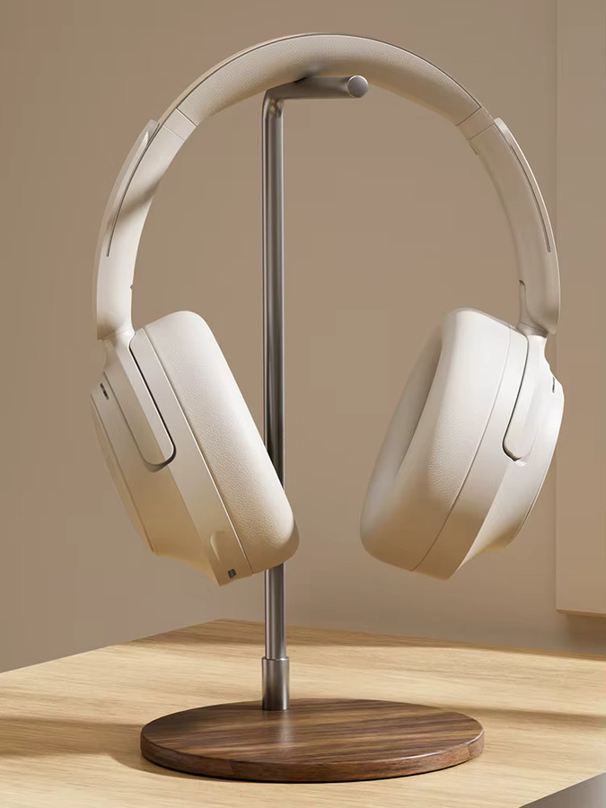 QCY H3S Over-Ear-Kopfhörer mit adaptivem ANC, Hi-Res LDAC und Spatial Sound, Bluetooth, Grau - Bild 5