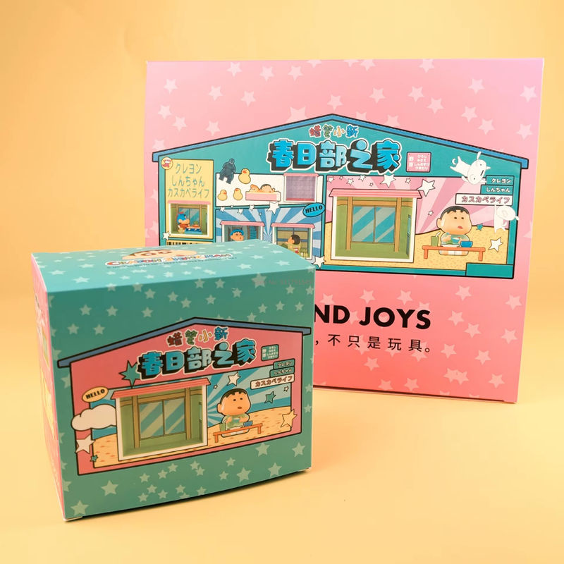 Bandai Crayon Shin chan Anime Charaktere Frühling Home Serie Blind Box Modellfiguren aus Kunststoff, mehrfarbig - Bild 4
