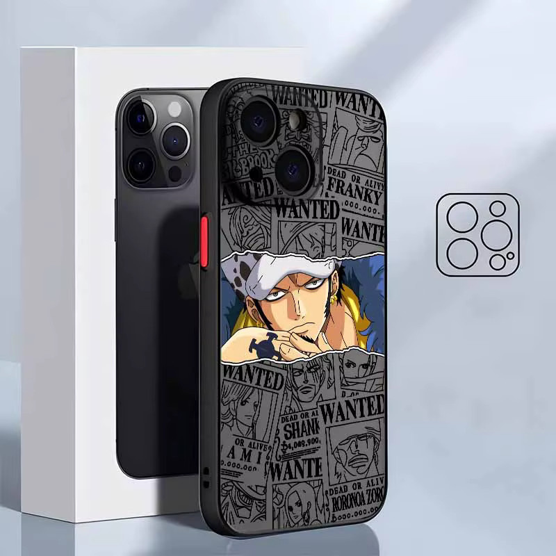 One Piece Silikon-Handyhülle für Xiaomi Redmi Note 14 13 12S 12 Turbo 11T 11E 11S 10S 10 Pro Plus Max in Mehrfarbig Mattiert - Bild 1