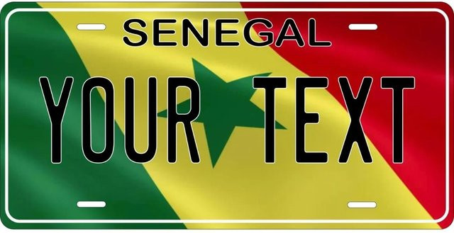 Dekorativer Anhänger Senegal-Flagge von CIFBUY in Multicolor - Bild 1