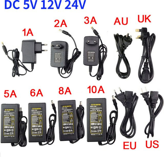 SAGE LU MEI LED Netzteil Adapter als Licht Transformator für LED Streifen - Bild 1