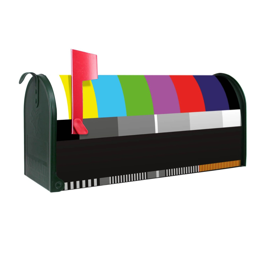 Banjado Amerikanischer Briefkasten in Grün aus pulverbeschichtetem Stahl, B/T/H: 48 x 22 x 16 cm - Bild 2