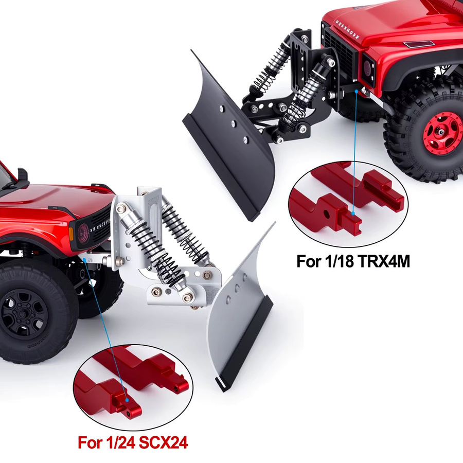 Fimonda RC-Schnee- und Sandschaufel, Zubehör, Metall, 1:18, Lila - Bild 3