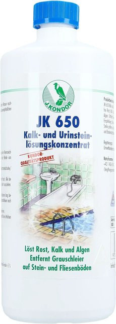 Kondor JK 650 Kalk- und Urinsteinlösungskonzentrat in Weiß, 1.000 ml - Bild 1