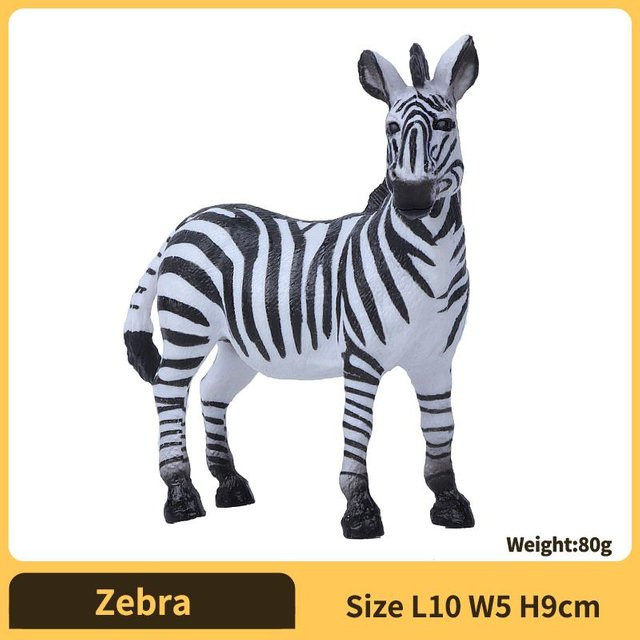 Zebra Figur Tier Modell, Afrikanische Tierwelt, ab 3 Jahre - Bild 1