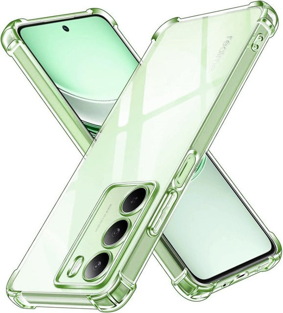 Techsuit Stoßfeste Schutzhülle für Realme 14x in Transparent - Bild 1