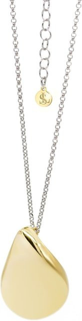 Leis Kette 925 Sterling Silber, vergoldet/rhodiniert, 45 cm, Unisex - Bild 1