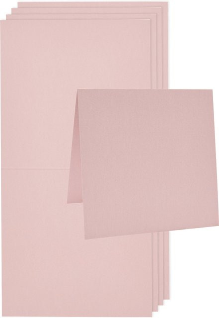 Rico Design Paper Poetry Luxury Karten Quadratisch Rosenquarz - Bild 1