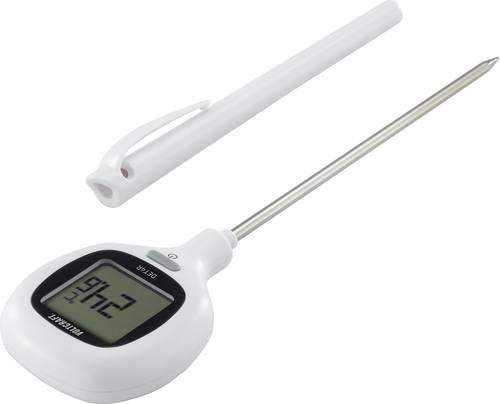 Voltcraft DET4R Einstichthermometer mit NTC-Fühler in Weiß, Messbereich -20 bis 250°C - Bild 1