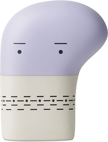 Normann Copenhagen Normies Figur in Purple Multicolour als minimalistische Tischdekoration aus Beton und Kunststoff - Bild 1