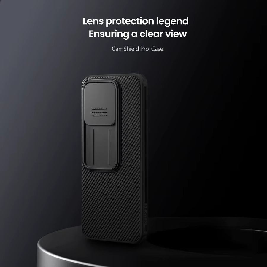 NILLKIN Camshield Super Frosted Shield Schutzhülle für Xiaomi 15t in Schwarz mit Objektivschutz - Bild 2