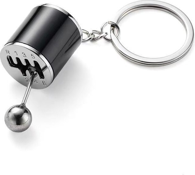 Topmix Schlüsselanhänger Mini Turbo Turbolader, Metall, schwarz, Unisex - Bild 1