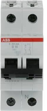 ABB S201-B16NA Leitungsschutzschalter 16A 230V in Weiß - Bild 1