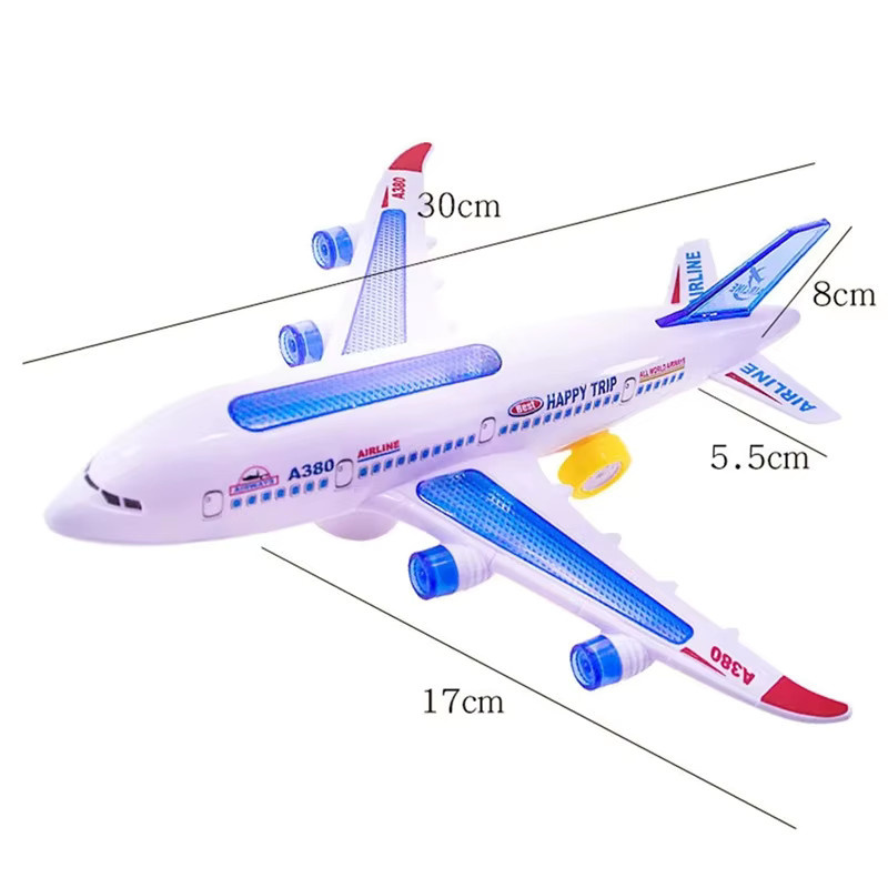 GSF Flugzeugspielzeug, mit Musik und Lichtern, automatische Hindernisvermeidung - Bild 4