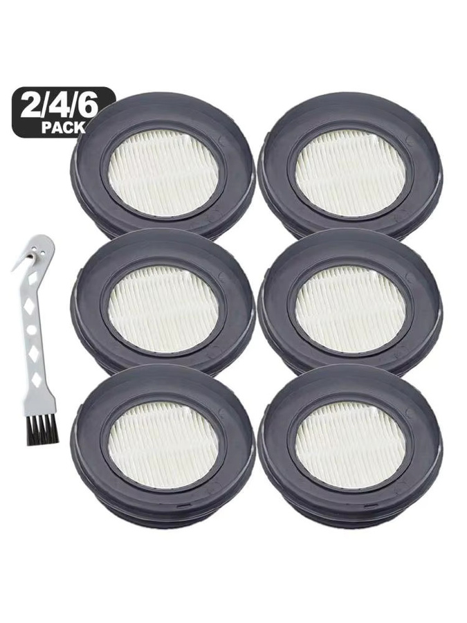 HEPA-Staubsaugerfilter-Set für SunSare X7A-US und V7, waschbare Ersatzfilter mit 6 Filtern und Reinigungsbürste - Bild 5