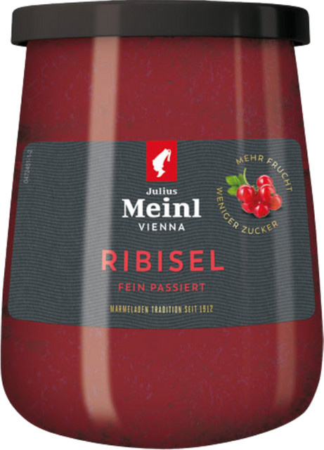 Julius Meinl Ribisel Fruchtaufstrich fein passiert 350 g - Bild 1