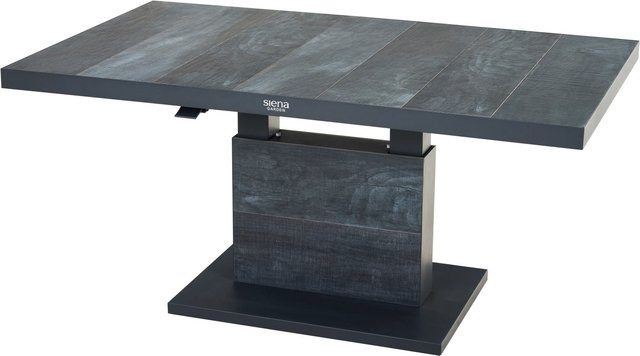 Siena Garden Gartentisch Talina Rechteckig aus Keramik in Wood Grey B/T/H: 140 x 85 cm - Bild 1