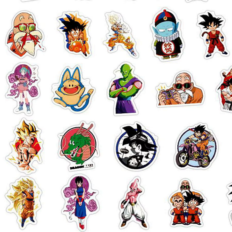 Bandai Dragon Ball Z Anime-Aufkleber, Bunt / Mehrfarbig - Bild 4