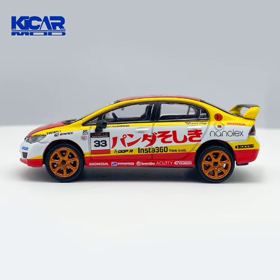 GCD Civic Type R FD2 JDM Druckgussautomodell, 1/64, Metall, Bunt / Mehrfarbig - Bild 2