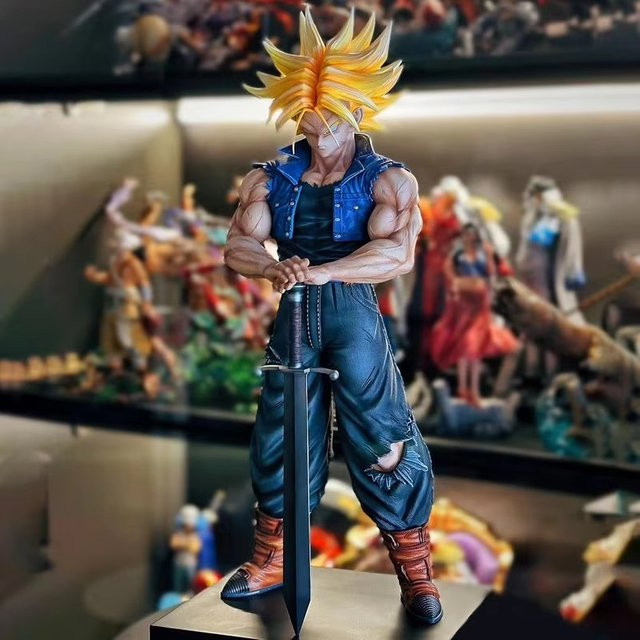 Bandai Dragon Ball Z Trunks Actionfigur, PVC-Statue, 25cm, Bunt / Mehrfarbig - Bild 1