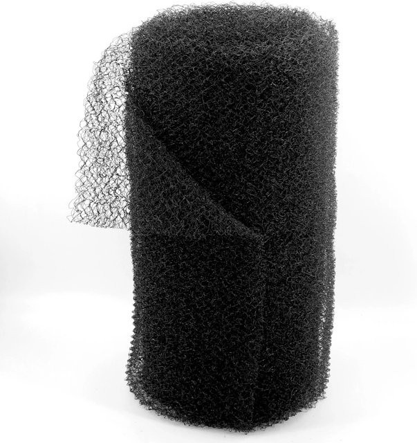 Aquagart Böschungsmatte Krallmatte Schwarz UV-stabil mit einer Breite: 1 m und einer Länge: 100 m sowie einer Stärke: 20 mm - Bild 1