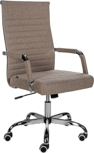 CLP Ergonomischer Bürostuhl Amadora Höhenverstellbar mit 360 Grad Drehsitz in Kunstleder oder Stoff, Belastbarkeit bis 120 kg - Bild 1