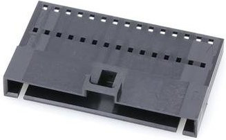 Molex Buchsengehäuse-Kabel Schwarz mit 15 Polen 701070014 Bulk - Bild 1