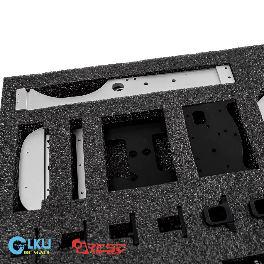 ARESC TG-1 CNC Crawler, RC Crawler Abschleppwagen, 1:10, Voll-Metall, Bausatz - Bild 2