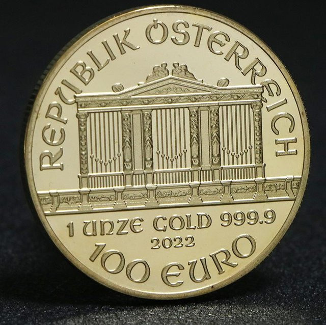 Österreich Wiener Philharmoniker 2024 Gedenk-Gold- und Silbermünzmedaille, Unisex - Bild 1