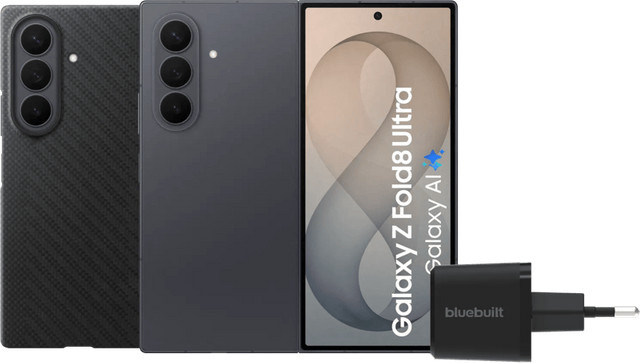Samsung Galaxy Z Fold8 Ultra 512GB Schwarz 5G mit Zubehörset - Bild 1