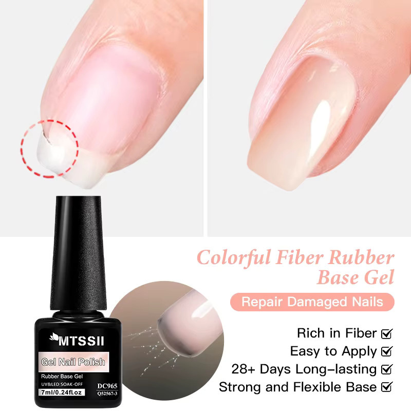 Mtssii Nagellack Gel, klar, glänzend - Bild 3