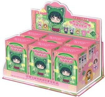 Yiran toy 1 The Apothecary Diaries Blind Box Katzenohren Vinyl Plüsch Anhänger - Bild 1