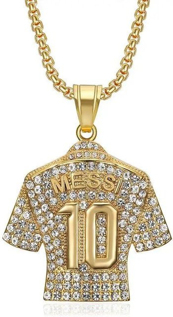 Lucky Star Jewelry Anhänger Kettenhalskette, Gold, Zirkonia, Herren - Bild 1