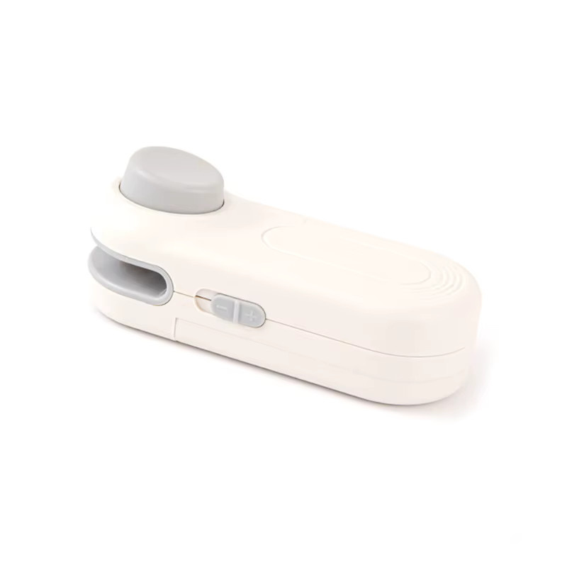 Tragbare Versiegelungsmaschine von raugee als Handheld Heißsiegelgerät für Lebensmittel und Plastiktüten in Beige oder Weiß - Bild 3