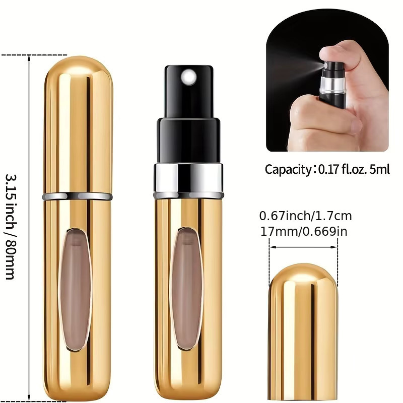 Rugg Parfümzerstäuber, 5 ml, Aluminium, Unisex - Bild 4