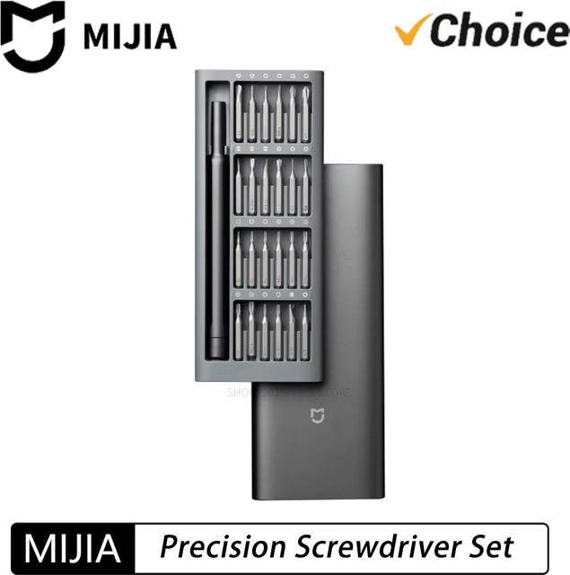 MIJIA Multifunktionales Schraubendreher-Set für Haushalt und Wartung, Magnetisch, Grau - Bild 1