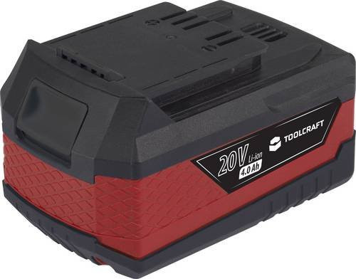 TOOLCRAFT AP-1100 / TAWB-200 Werkzeug-Akku 4Ah Li-Ion in Rot - Bild 1