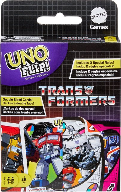 UNO Transformers Flip Kartenspiel ab 7 Jahren - Bild 1