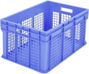 Bito Eurostapelbehälter BN6432 in Blau, B/T/H: 60 x 40 x 31,5 cm - Bild 1