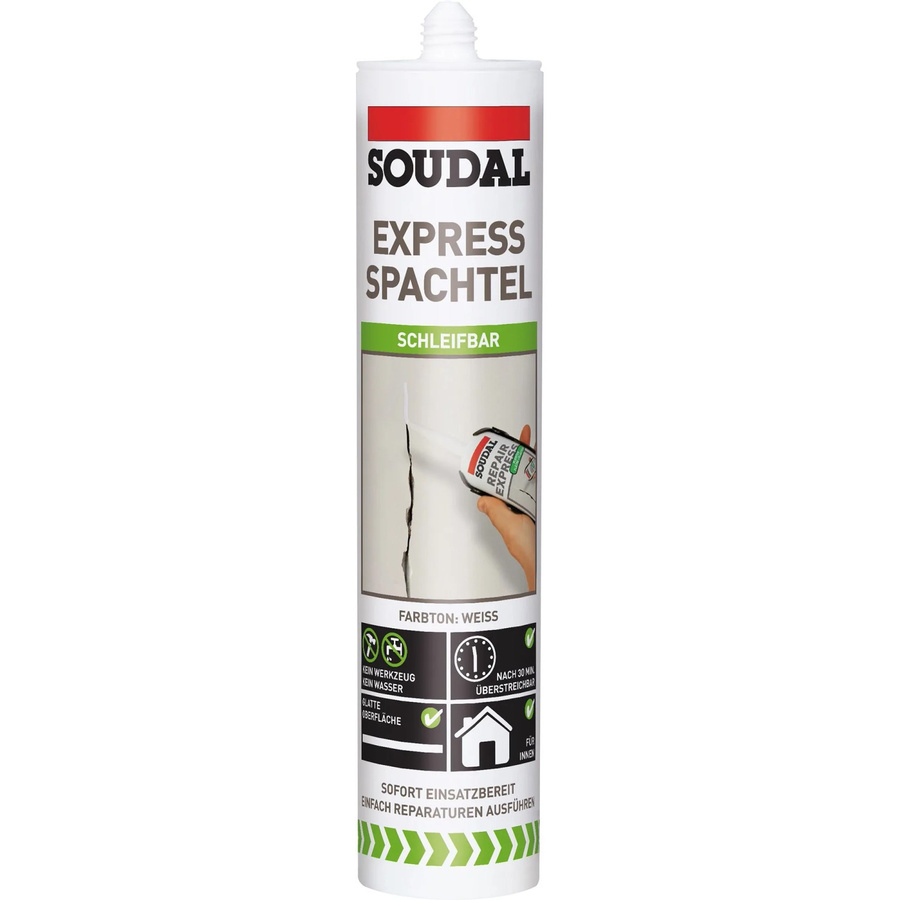 Soudal Express Spachtel Weiß 300 ml - Bild 2