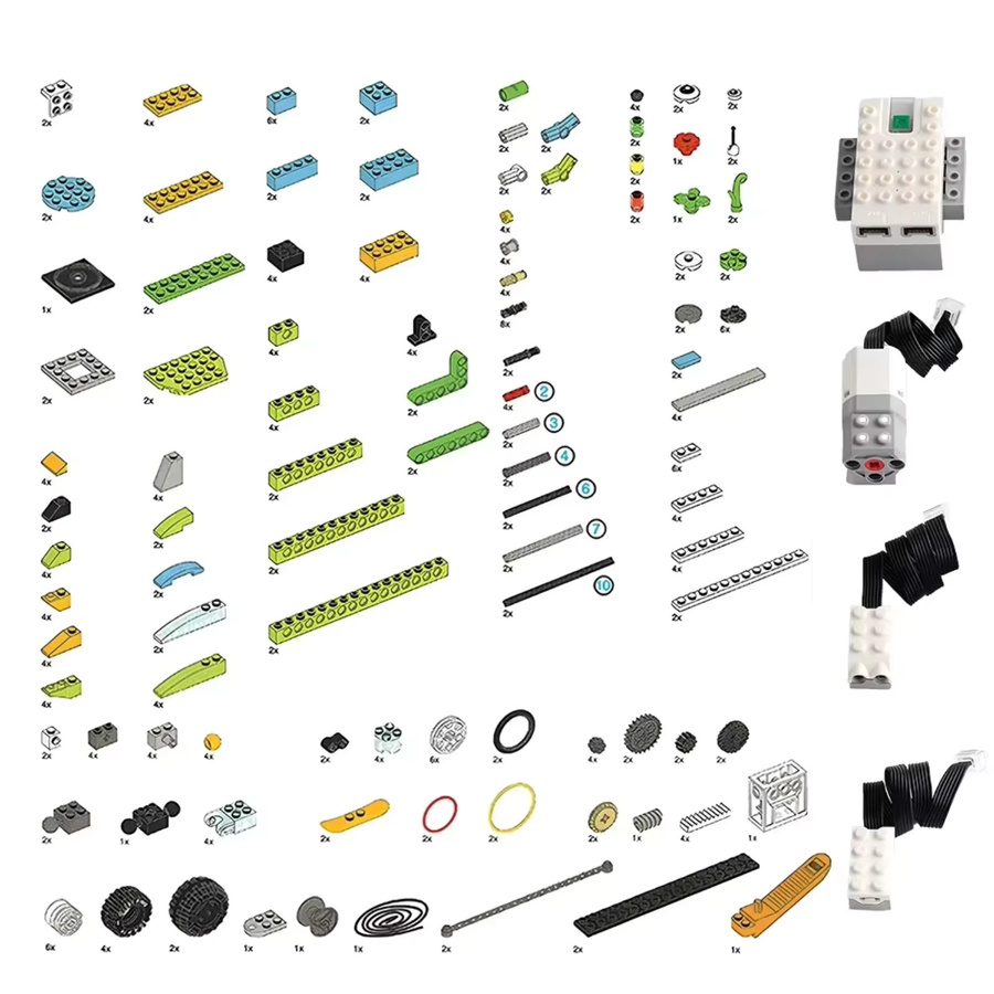 stemedu We-do2.0 45300 Core-Programmierkit, Bausteinen-Kit, 280 Stück - Bild 2