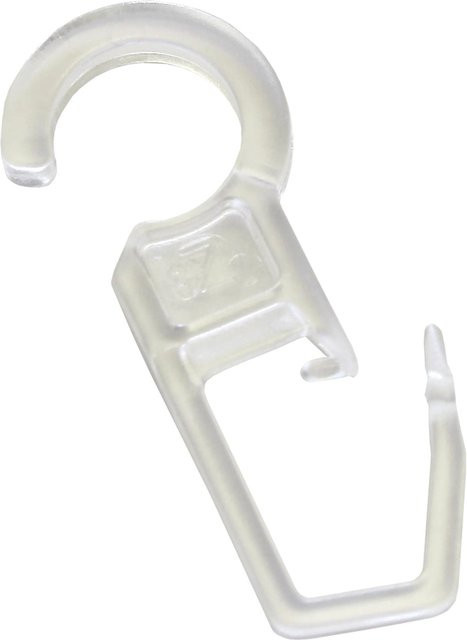 Gardinia Faltenlegehaken Lugano in Transparent, 10er Pack - Bild 1