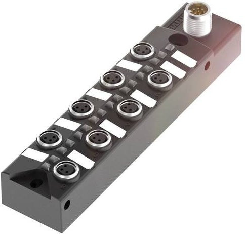 Balluff BPI 8M3030-5K-B0-SM4CT Sensor/Aktorbox passiv Multipolverteiler in Grau - Bild 1