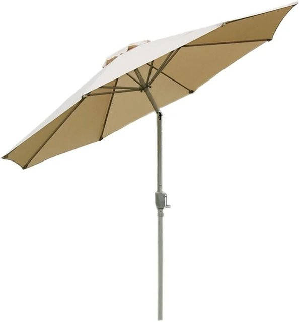 MCW Sonnenschirm Asti neigbar aus Polyester und Alu in Creme mit Ø 2,7 m - Bild 2