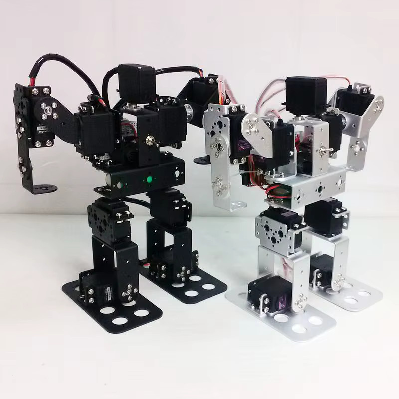 YoufangSmart Roboter, Humanoider Laufroboter, DIY-Bausatz, Kunststoff, Schwarz - Bild 4