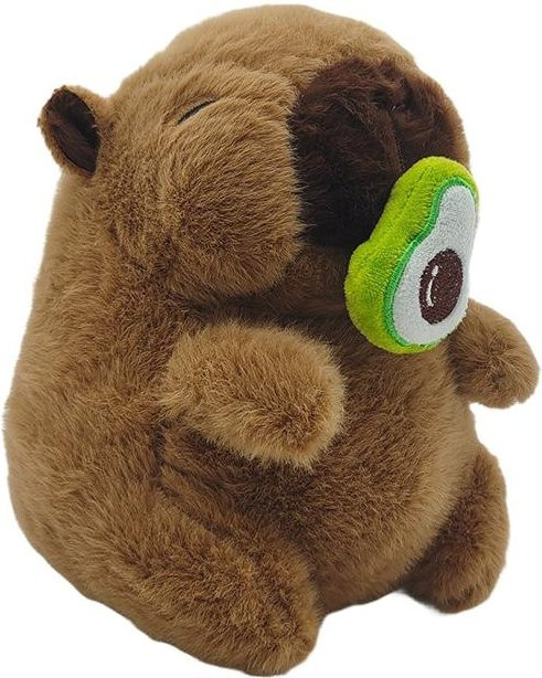 Fashnics Capybara Avocado Schleim Plüschtier, brown, ab 14 Jahren - Bild 1