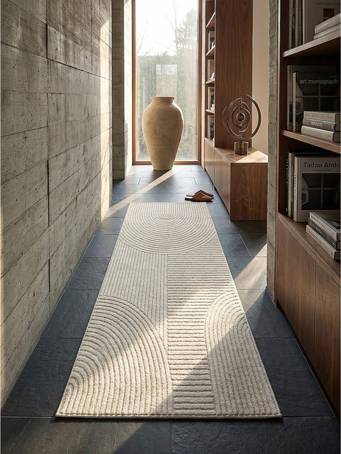 Pflegeleichter Läufer CETINA von Kadima Design in Beige, B/T: 80 x 150 cm - Bild 1