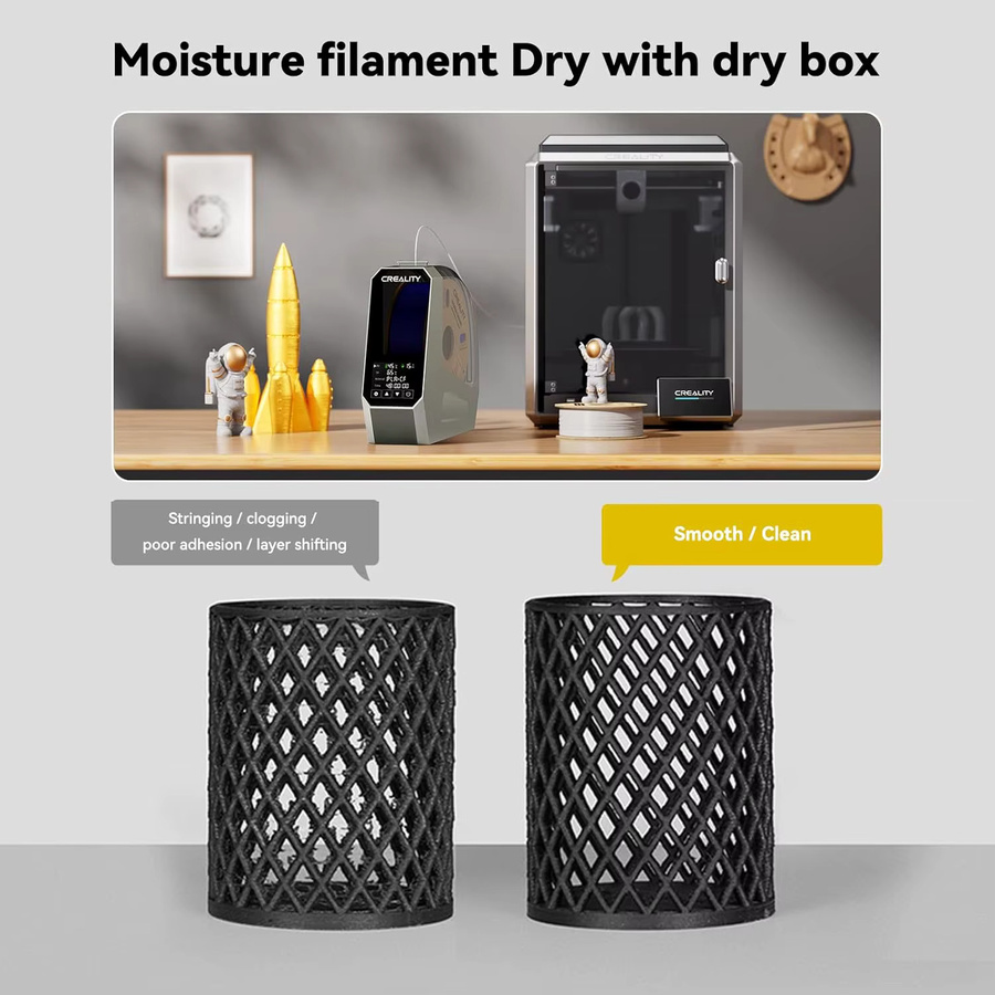 Creality Space Pi Filament Trockner Box zur Lagerung von bis zu 1 kg 3D-Drucker Filament - Bild 2