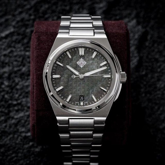 IX&DAO Automatik-Armbanduhr, Edelstahl, 37 mm, Herren - Bild 1